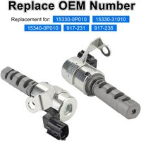 Válvula de Control de Aceite de Alta Calidad, Solenoide VVT 15330-31010 15330-0P010 para Motor Toyota 4Runner Tacoma Tundra FJ Cruiser 1GR-FE