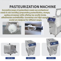 Machine de pasteurisation et d'âgissement de crème glacée, cuve d'âgissement de lait avec mélangeur et homogénéisateur, haute productivité pour laboratoire de gelato