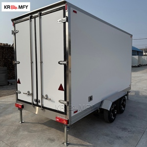 Remorque frigorifique pour le transport de viande fraîche (bœuf, porc, agneau) avec système de rail de suspension pour carcasses - Product Image 4