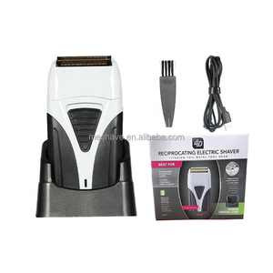 Set de Afeitadora Eléctrica Dorada Recargable por USB Inalámbrica y Portátil con Doble Cuchilla, Base de Carga, Resistente al Agua para Rostro y Cuerpo - Product Image 3