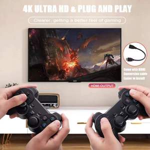 Consola <span class=keywords><strong>de</strong></span> Videojuegos X2 Home 2022 Actualizada, Ergonómica, con Orificios <span class=keywords><strong>de</strong></span> Refrigeración, Joystick Doble Inalámbrico, Reproductor <span class=keywords><strong>de</strong></span> Videojuegos Clásicos Retro en 3D, 64 GB - Product Image 3