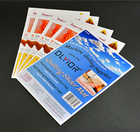 Service d'impression de conception personnalisée en usine, dépliant, livret, brochure, manuel d'impression de catalogue Impression de menu
