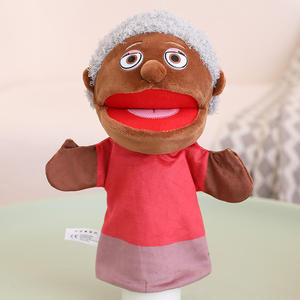 Famille humaine en peluche marionnettes <span class=keywords><strong>à</strong></span> <span class=keywords><strong>main</strong></span> bébé histoire <span class=keywords><strong>Ventriloque</strong></span> poupée pour enfants spectacle de marionnettes apprentissage précoce enfants en peluche - Product Image 5