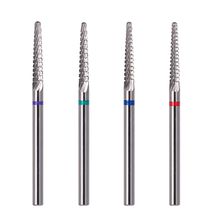 Yaqin קונוס קטן לציפורן נקי מקדחה חתיכות 3/32 קרביד חרוט מעט, בטיחות מקצועית תחת הציפורניים - Product Image 3