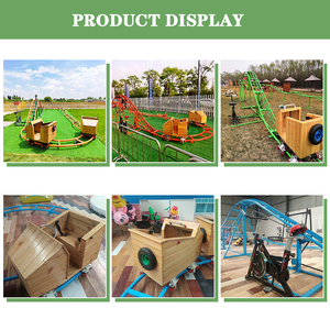 Olahraga tidak bertenaga permainan interaktif orang tua anak sepeda Roller Coaster Pedal perlengkapan bermain anak-anak - Product Image 3