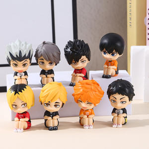 8 Styles Figurines <span class=keywords><strong>Haikyuu</strong></span> Assises en Boîte Mystère <span class=keywords><strong>Kageyama</strong></span> Tobio Hinata Shoyo Ornements de Bureau Vente en Gros - Product Image 2