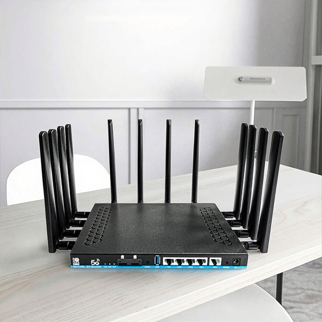 DDR4 1GB WiFi 7 Mesh 5G 7200Mbps BE7200 2.5G Gigabit Ports WAN Home SIM Card Wireless Router