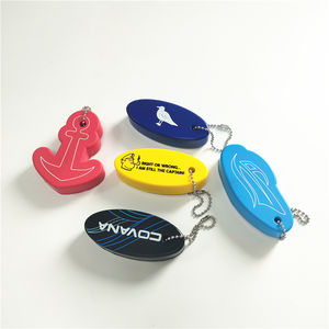 سلسلة مفاتيح مخصصة من الشركة المصنعة سلسلة مفاتيح مخصصة بشعار Pu Foam سلسلة مفاتيح أخرى عائمة عدة قوارب رئيسية - Product Image 5