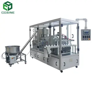 automatic coffee capsule filling and sealing machine liquid filling sachets machine