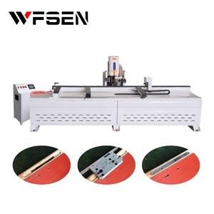 Ligne de production complète de portes en bois industrielles WFSEN, fabrication CNC, peinture à membrane entièrement automatique, comprend une dégauchisseuse et une fraiseuse à bois - Product Image 5