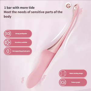 Vibrador Dildo de Frecuencia Variable para Mujeres, Masajeador AV, Huevo Vibrador Delfín, Mini Cargador USB, Vibrador para Masturbación - Product Image 2