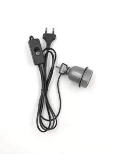 1.8 mét EU cắm dây với 303 chuyển đổi <span class=keywords><strong>E27</strong></span> không thấm nước và chịu nhiệt giữ đèn - Product Image 2