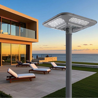 Farolas Solares con Clasificación IP65, Alimentadas por Postes Eléctricos Rurales, Almacenamiento de Batería, Iluminación Nocturna Continua, Iluminación Exterior de Aleación de Aluminio