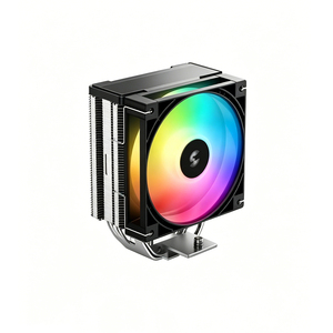 ดีพคูล AG400 ARGB ชุดระบายความร้อนซีพียูแบบลม 220W TDP ลูกปืนแบบ Fluid Bearing เสียงเบา สำหรับ LGA1700/1200/AM5/AM4 พัดลม PWM ขนาด 120 มม. ออกแบบมาอย่างพิถีพิถัน - Product Image 3
