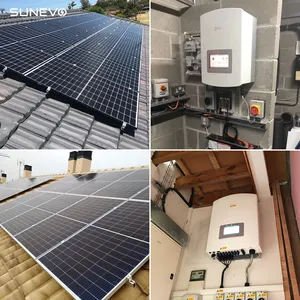 SunEvo Wholesale Buy On Grid Solar Energy System 10Kw 20Kw 30Kw 35Kw 40Kw 50kva Complete Set Solar Home Power System