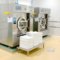 Lavadora Comercial de 30 kg, Secadora, Planchadora, Plegadora, Equipo de Lavandería