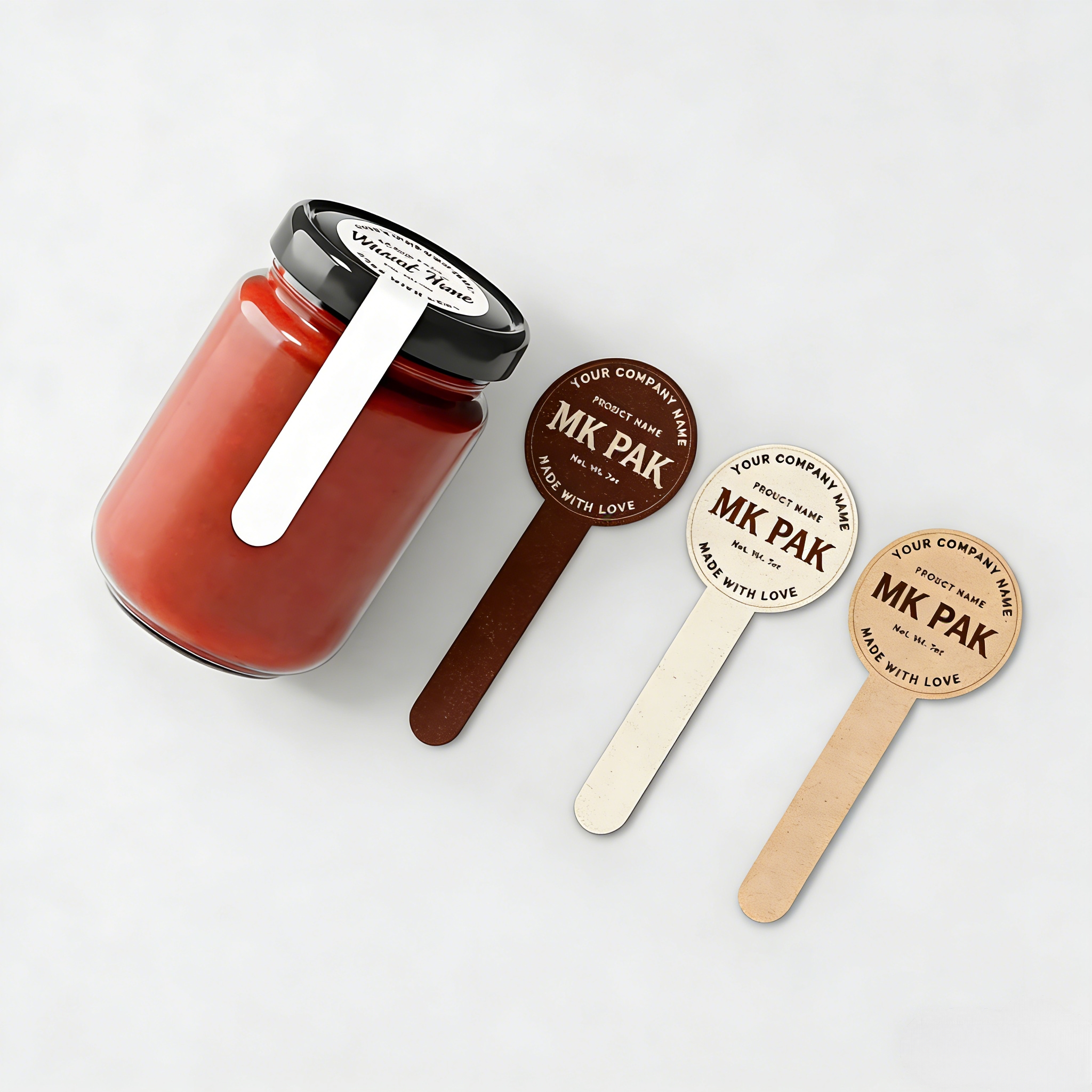 Custom Self Adhesive Package Labels Roll Printed Stickers Waterproof Juice Plastic Bottle Dessert Cake Box for Food Packaging
