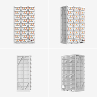 Batterie au lithium haute tension 51,2 V 280 Ah 314 Ah 100 kWh 200 kWh BESS, batteries au lithium solaires modulaires pour le stockage d'énergie industrielle