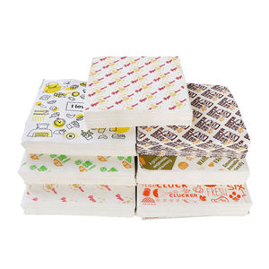 wholesale promotion disposable food packaging paper wax paper