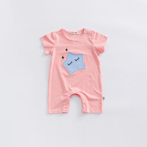 สินค้าใหม่ 2017 ชุดรอมเปอร์แขนระบายสำหรับเด็กทารก Martillo Para Vidrio รุ่นซัมเมอร์ - Product Image 3