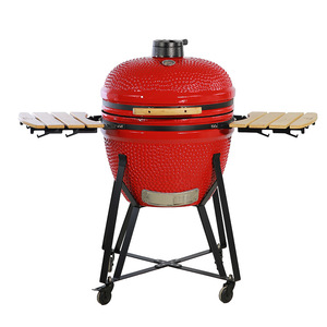 Grande Taille <span class=keywords><strong>Kamado</strong></span> en Céramique 25 Pouces pour Camping, <span class=keywords><strong>Barbecue</strong></span> Extérieur au Charbon de Bois, Four <span class=keywords><strong>Kamado</strong></span>, Fabricant Polonais - Product Image 3