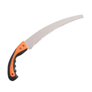 Scie à main Sawhorse 350 pour la découpe du bois et des branches, en acier à haute teneur en carbone, manche orange et noir, avec sac de transport - Product Image 5