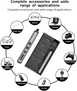 ชุดดอกไขควงไฟฟ้าอเนกประสงค์ 68-in-1 สำหรับช่างมืออาชีพ ชุดดอกไขควงแม่เหล็กสำหรับซ่อมอุปกรณ์อิเล็กทรอนิกส์ - Product Image 4