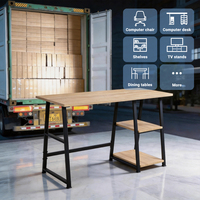Table de bureau pour ordinateur, table d'étude avec étagères pour étudiants, spécialiste OEM/ODM