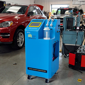 Machine de <span class=keywords><strong>changement</strong></span> de <span class=keywords><strong>liquide</strong></span> de <span class=keywords><strong>refroidissement</strong></span> moteur à haute efficacité, équipement automatique de rinçage de radiateur en métal pour l'entretien des voitures - Product Image 1