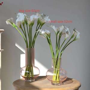 Fleurs artificielles de lys calla en EVA de haute qualité, aspect réaliste, lys calla blancs pour mariage, fête, décoration de la maison - Product Image 2