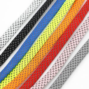 Lacets de chaussures plats réfléchissants en polyester de haute qualité de 8mm de large pour chaussures Yeezys - Product Image 6