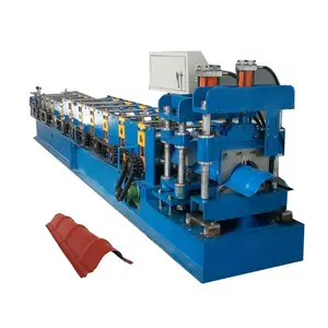 Turkey Metal Roof Ridge Cap Roll Forming and Bending Machine for Color Steel Roof and Wall Tile for Floor Use