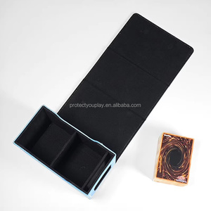 Scatola del <span class=keywords><strong>mazzo</strong></span> di <span class=keywords><strong>carte</strong></span> per YUGION modello creativo personalizzato di visualizzazione del comandante scatola del <span class=keywords><strong>mazzo</strong></span> One Touch con vassoio di dadi si adatta a 200 + <span class=keywords><strong>carte</strong></span> a maniche - Product Image 4