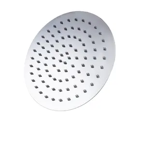 4,6,8,10,12 Inch round and square bathroom stainless steel high pressure Rain shower head