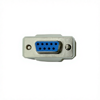 Kabel Printer Serial Moulded DB9 Female DB25 Male dengan Selubung PVC, Tembaga Bebas Oksigen untuk Printer Industri dan Mesin POS