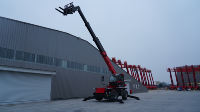 HR2150 5 Ton Lifting Machine Telescopic Handler 21m Lifting Height Forklift With 360 Degree Rotating Cab