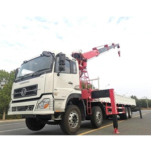 รถบรรทุกติดเครนไฮดรอลิก จีน DongFeng 14 ตัน 16 ตัน 8x4 พร้อมขาย - Product Image 5