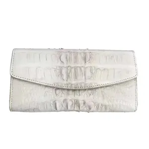 Hand made crocodile leather women wallet female clultch bag crocodile leather women handbags