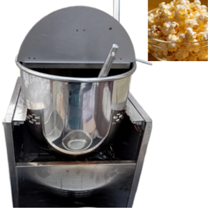 Máquina Profesional para Hacer Palomitas de Maíz para Panaderías, Tiendas de Snacks y Puestos de Venta, con Gran Capacidad de Producción, Máquina Automática de Granallado de Granos - Product Image 1