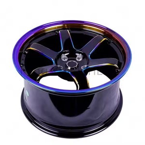 Ruedas Mingyue para Automóvil de Pasajeros, 18 Pulgadas, <span class=keywords><strong>4</strong></span> y 5 Orificios, 5x114.3, Color Arcoíris, para Mazda MX5, BRZ, Honda Camry, Rueda de Aleación de Aluminio 003 - Product Image 4