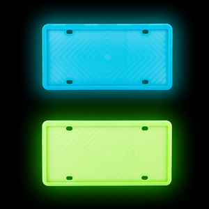 กรอบป้าย<span class=keywords><strong>ทะเบียน</strong></span>เรืองแสงกันฝุ่นทำจากซิลิโคนยืดหยุ่นทนทานใช้งานได้จริง - Product Image 1