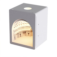 Plâtre Coin Lumière Creative Applique Murale Petit Coin Luminaire De Chevet Plâtre pour Famille D'accueil Lustres Suspendus Lumières