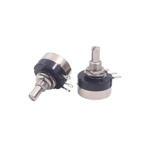 Potentiomètre à film de carbone à bobine simple RV24YN20S B102/B202/B502/B103/B203/B104 1K 10K 50K 100K 200K 500K 1M avec bouton d'échelle 0-100 - Product Image 4