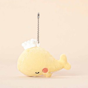 Lindo pequeño peluche corona ballena Peluches llavero suave MIni cetáceo muñeca océano mar peluche Animal juguete bolsa encanto mochila colgante - Product Image 6