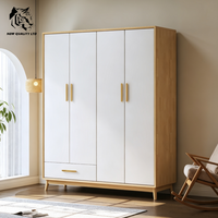 Fábrica de muebles, precio bajo, personalizado, gran stock listo para enviar, armario de almacenamiento, nuevo diseño, muebles para el hogar, armario de madera maciza