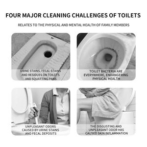 Detergente schiumogeno per <span class=keywords><strong>WC</strong></span> e bagno in blocco, anti-schizzi - Product Image 6