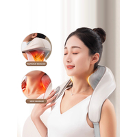 Pétrissage profond 8D trapèze chauffage musculaire sans fil Shiatsu cou et épaule cou rouleau oreiller masseur Machine