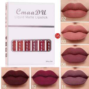 Etiqueta privada 18 colores Lápiz labial mate Maquillaje Impermeable Duradero Lápiz labial vegano Cosméticos de maquillaje - Product Image 5