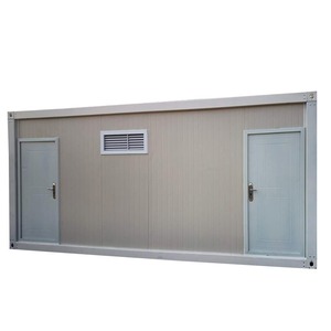 Lavabo de manos modular público de China personalizado, bloque de baño de pedestal, contenedor prefabricado, ducha de ablución, inodoros móviles portátiles - Product Image 1