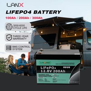 100Ah 200Ah แบตเตอรี่ลิเธียมไอออน12.8V แบบชาร์จไฟได้ LiFePO4แบตเตอรี่เก็บพลังงานแสงอาทิตย์300Ah โรงงานมืออาชีพ - Product Image 2